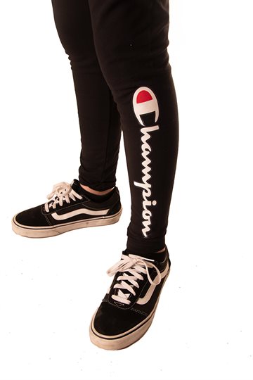 Champion Leggings - Print Leg - Svart